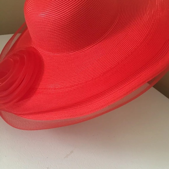 Unbranded Accessories - Beautiful Scarlet Red Fancy Hat